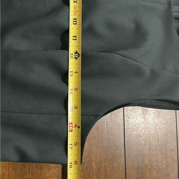 Club Monaco Sleeveless Paneled Midi Dress Cypress Green Size 12 MSRP 269.00 - Picture 7 of 12